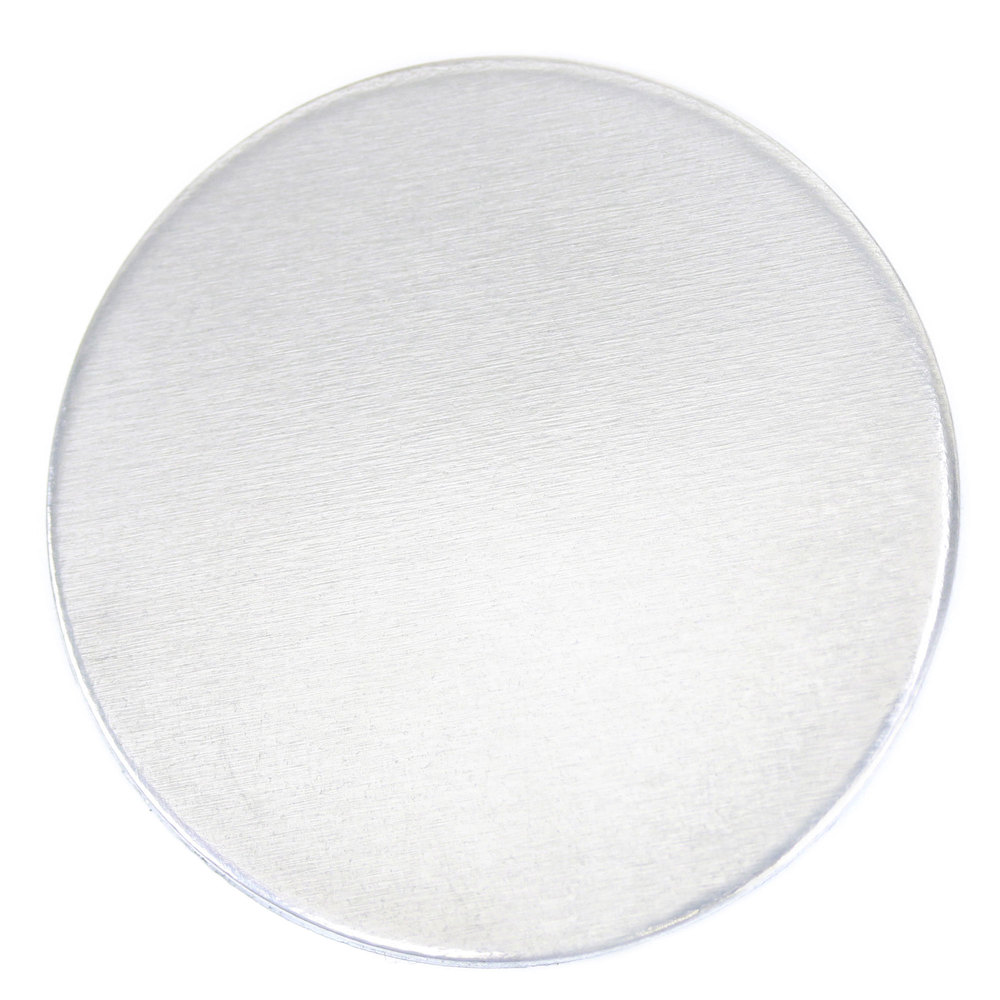 Metal Stamping Blanks Aluminum Round, Circle, Disc 50mm (2"), 14 Gauge